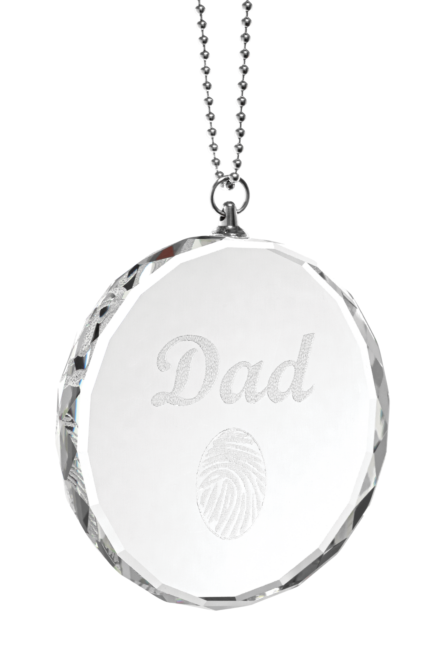Premium Glass Round Ornament PGR-121