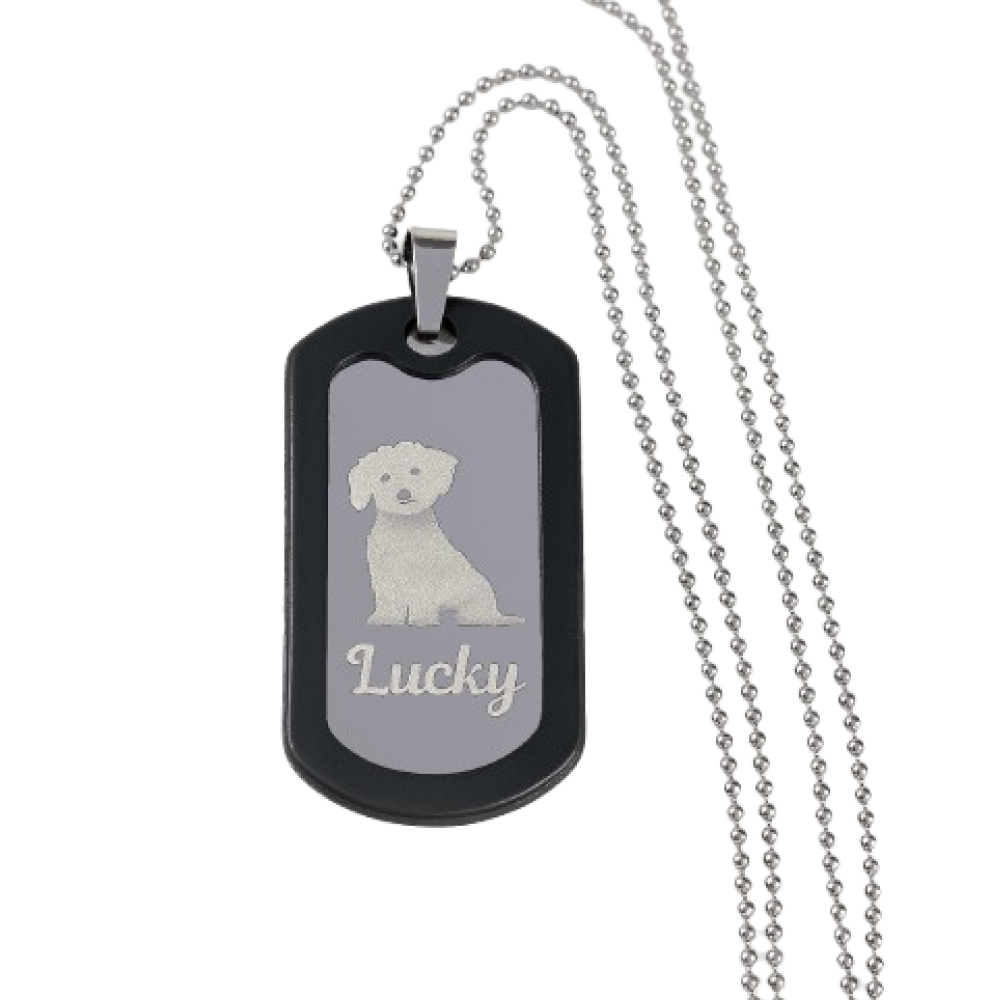 Stainless Steel Dog Tag - LIP-014